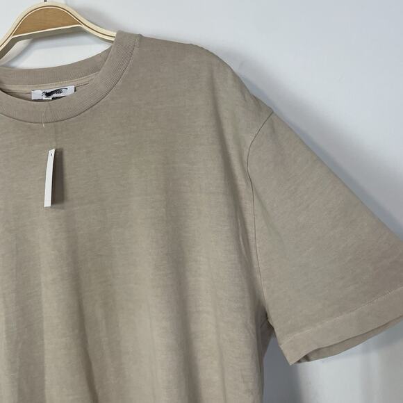 Madewell Mens The Vintage Tee Medium Tan Khaki Beige NS724 Casual Everyday Basic - Picture 5 of 8